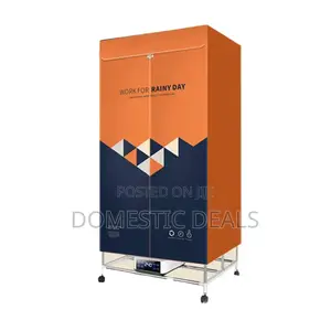 Portable Electric Double Layer Clothes Dryer Rack