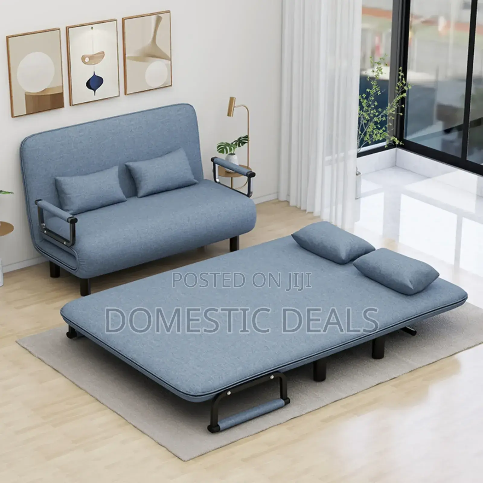 Convertible Tri Folding Sofa Bed