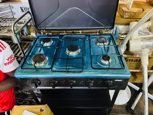 Boma 5-Burner Gas Cooker With Shelves