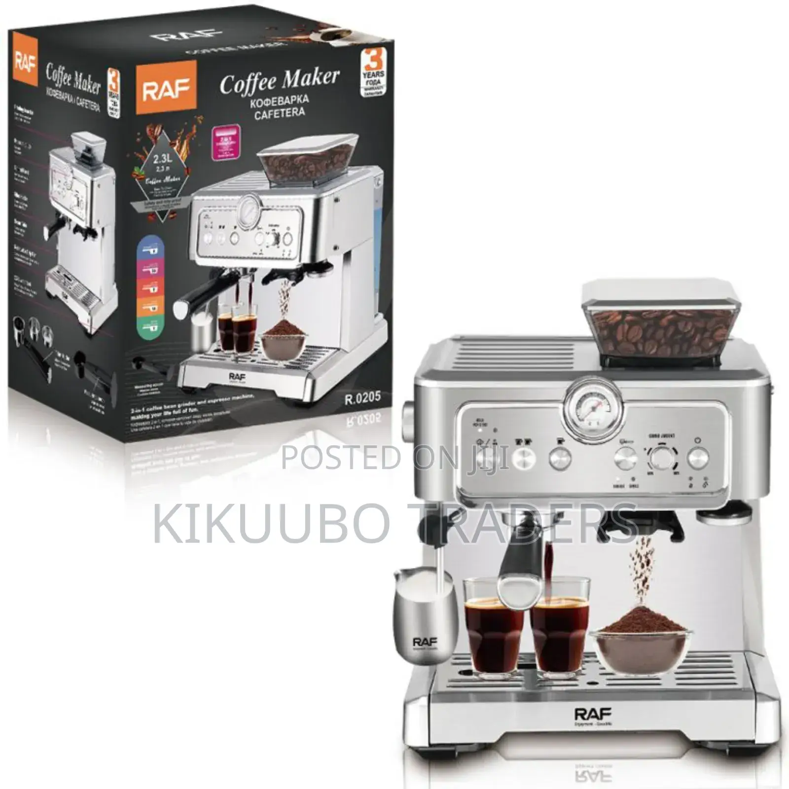 Raf Electric Coffee Machine 2.3l