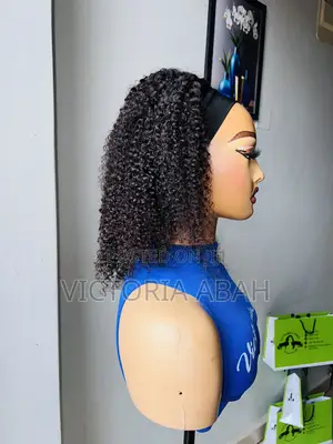 Human Hair Band Wig