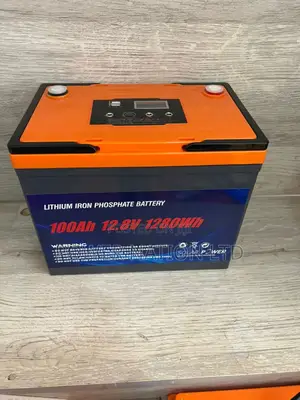 100ah Lithium Iron Phosphate Battery With Desplay
