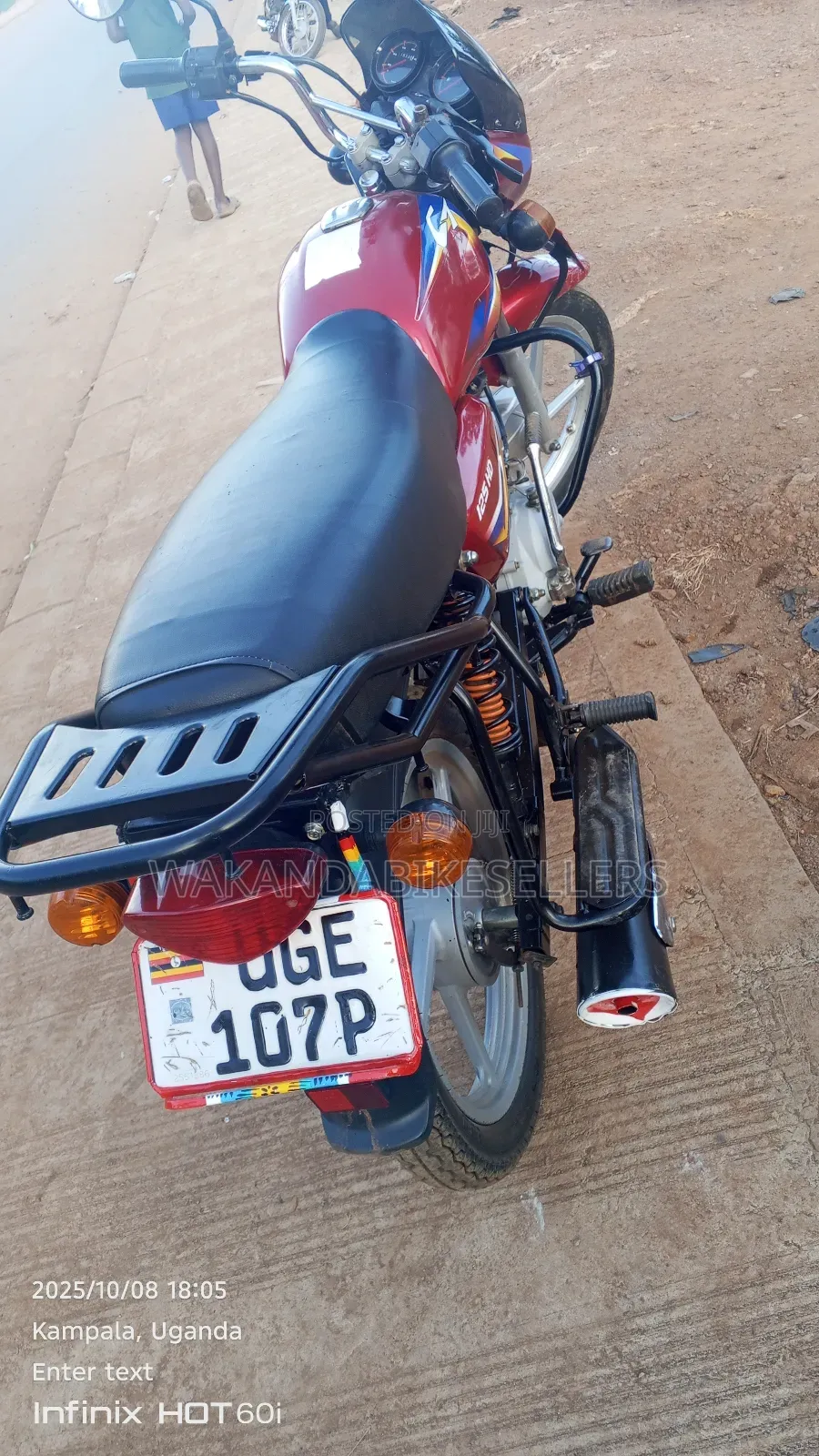 Bajaj Boxer 125 2024 Red