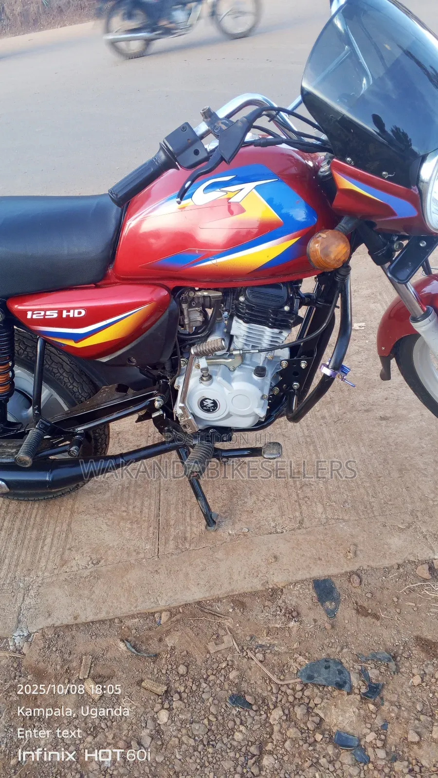Bajaj Boxer 125 2024 Red