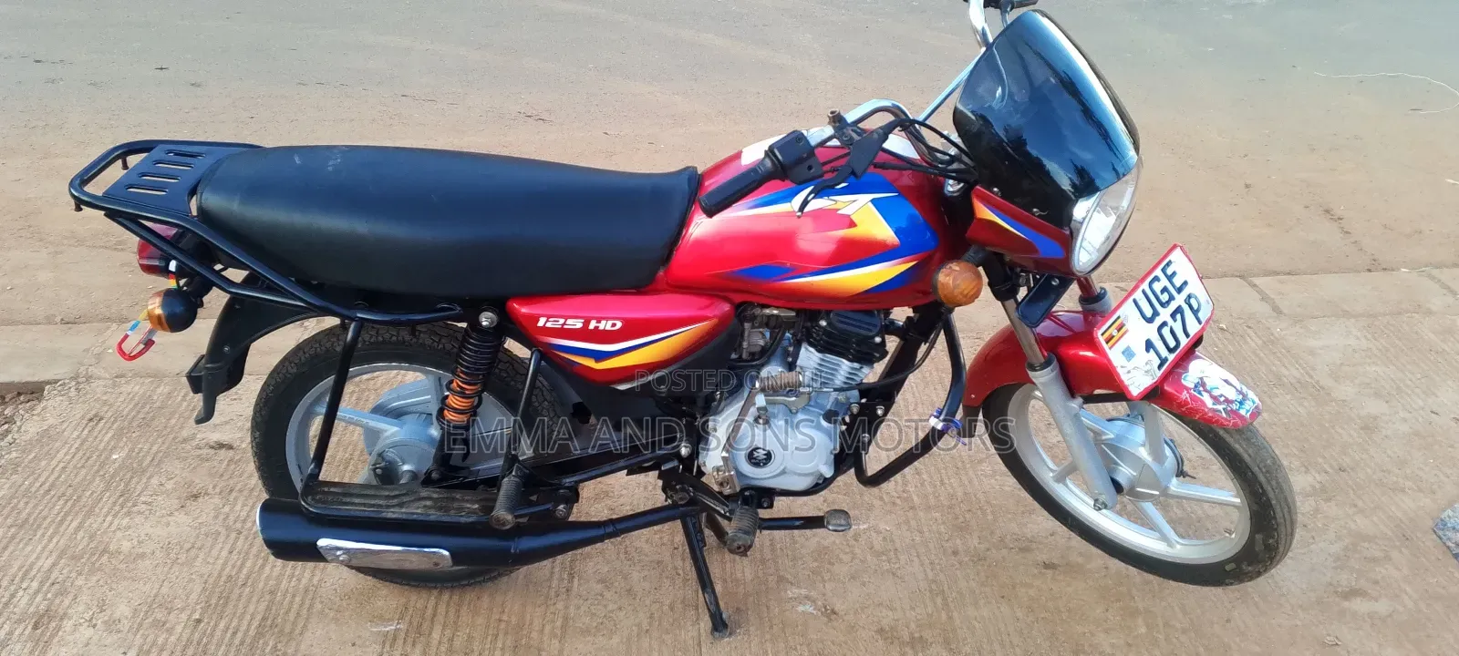 Bajaj Boxer 125 2024 Red