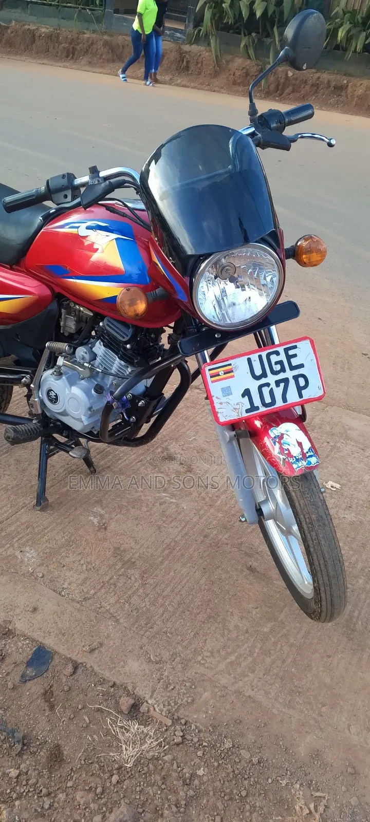 Bajaj Boxer 125 2024 Red