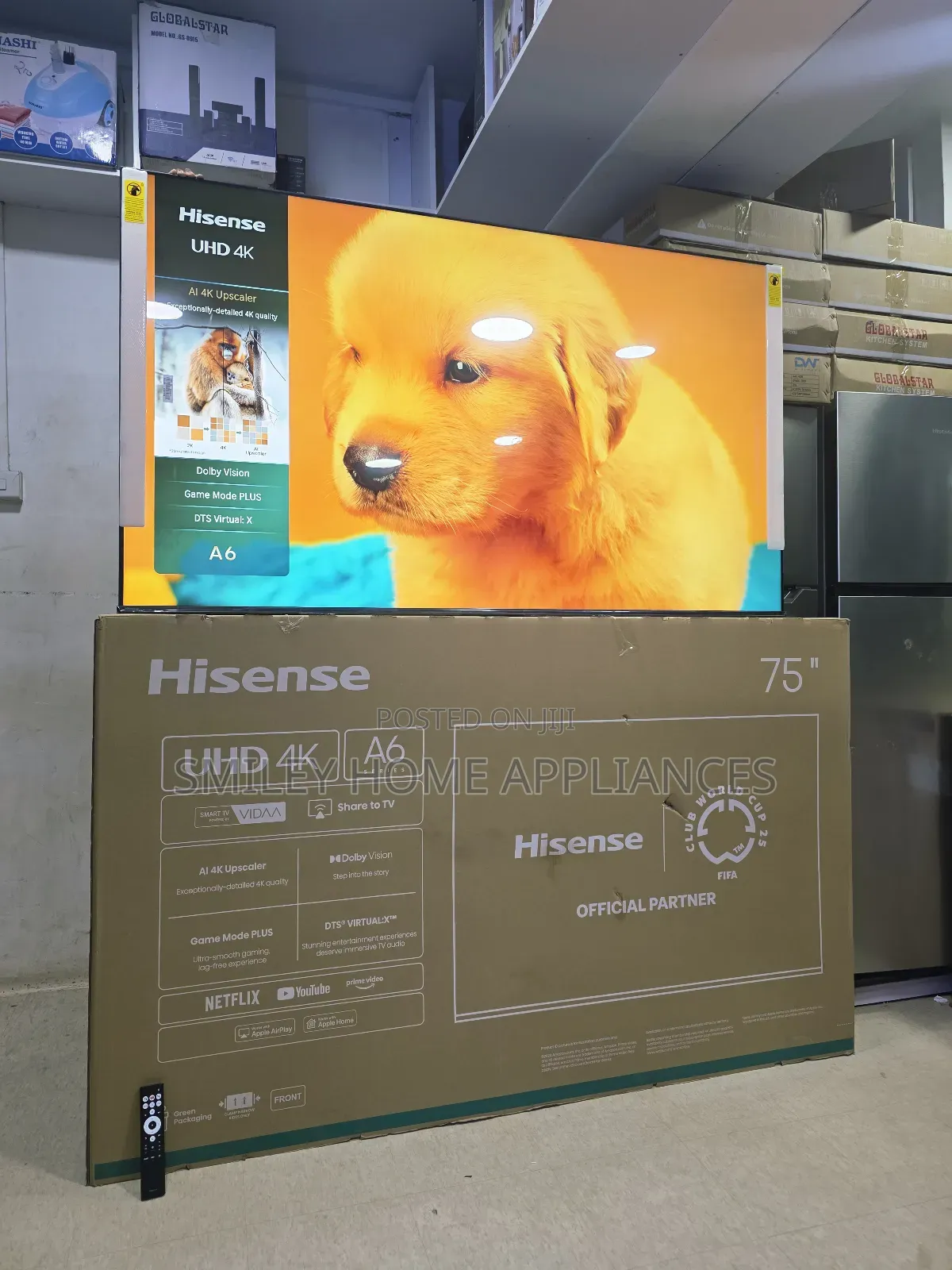 Black November Price Discount on Hisense 75inches Vidaa Smart Tv