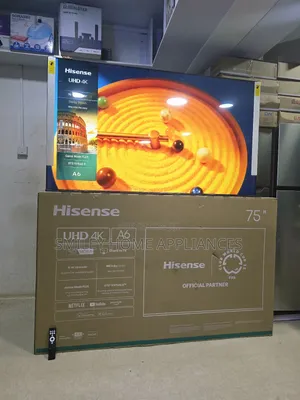 Hisense 75inches Udh- A6 Series Led Display Vidaa Smart Digital Tv
