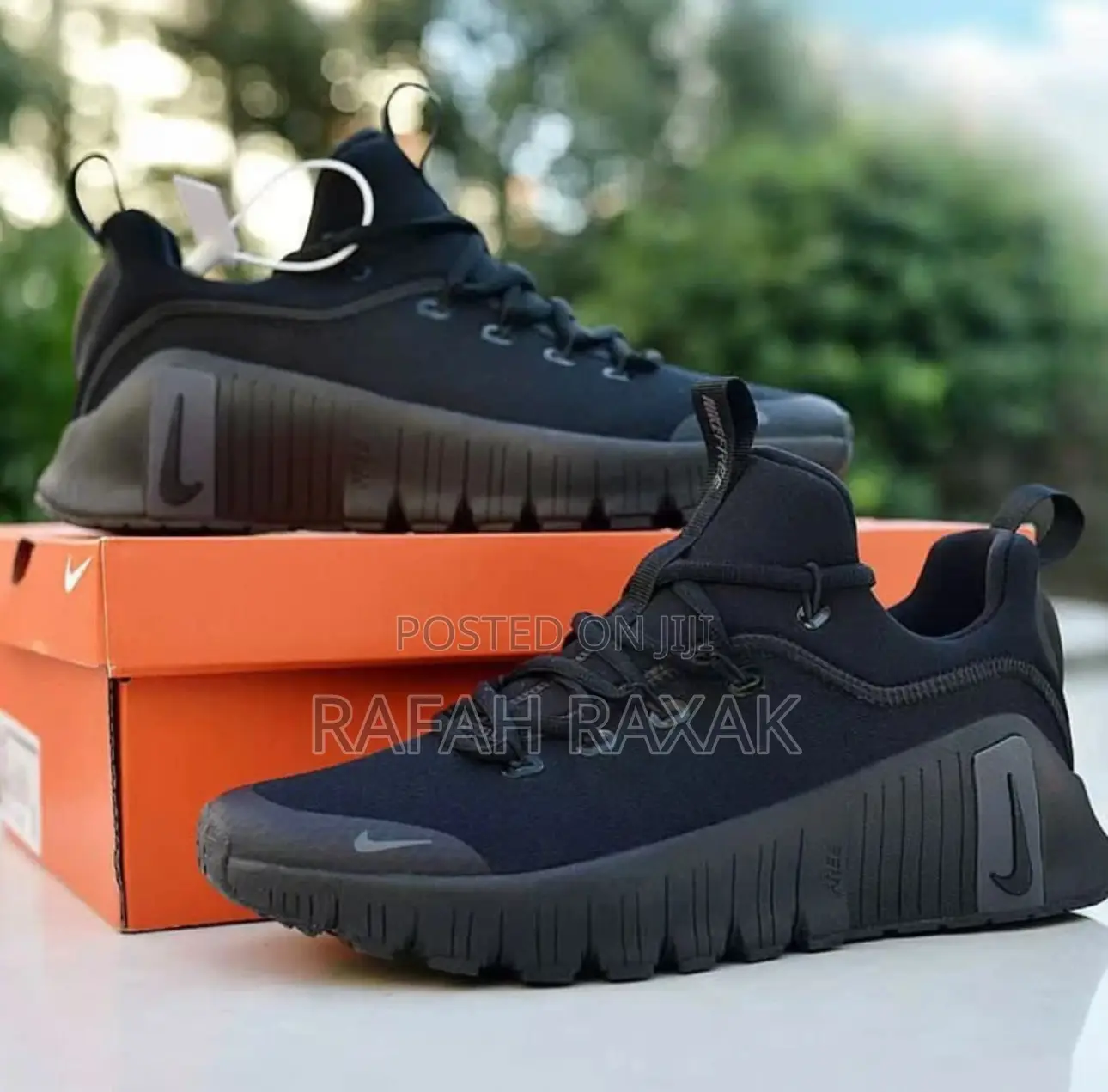 Original Triple Black Nike Free Metcon 6 Training Running Sneakers