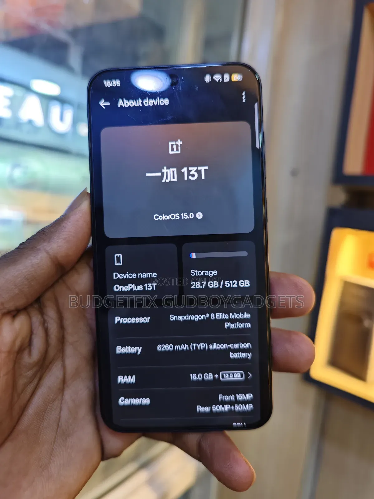 OnePlus 13T 512 GB Black
