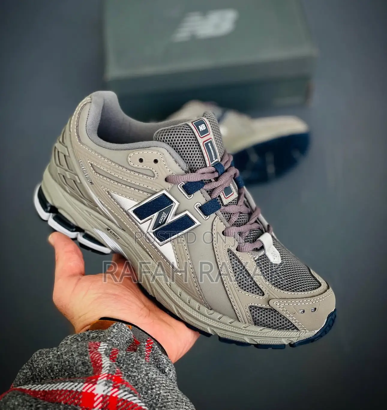 Original New Balance 1906r “Castlerock/Natural Indigo” Running Sneaker