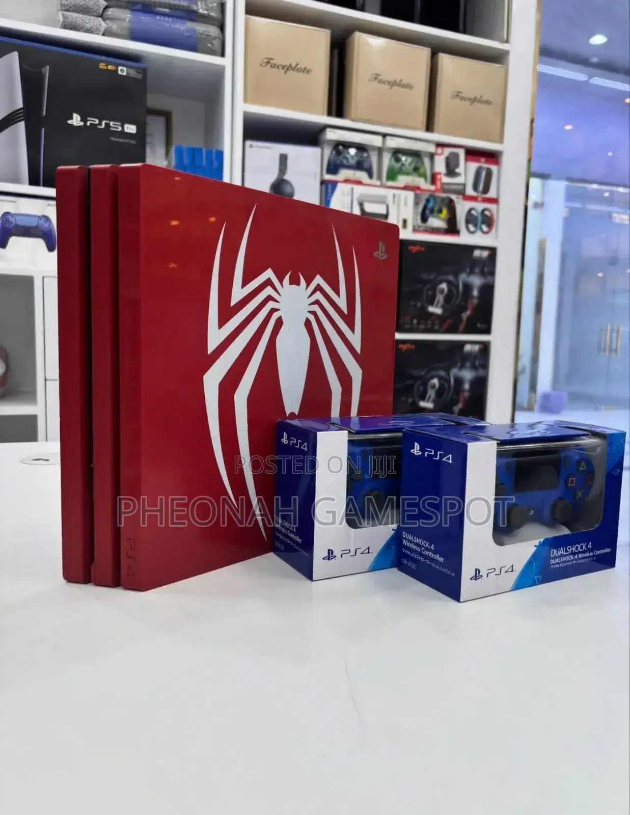 Playstation 4 Pro Fullset With 2 Controllers and 25 Games