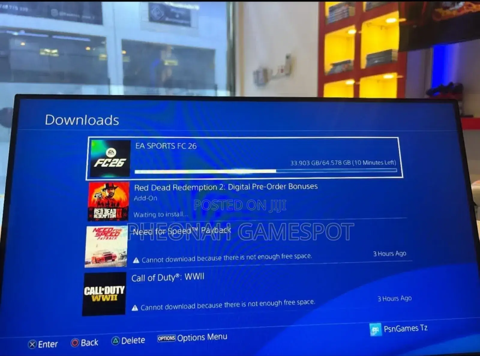 Ps4 Console Chipping Ps4 Games Installations. 10 Games at Only 150000