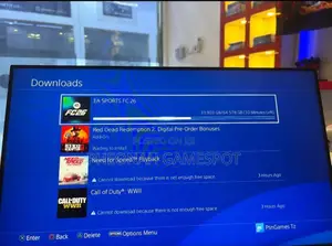 Ps4 Console Chipping Ps4 Games Installations. 10 Games at Only 150000