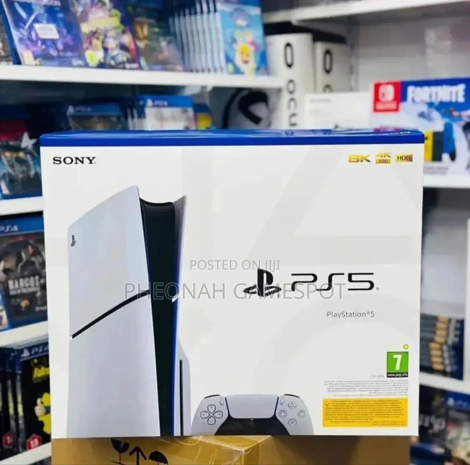 Ps5 Slim 2-Player Bundle! 2 Controllers + 2 Digital Games