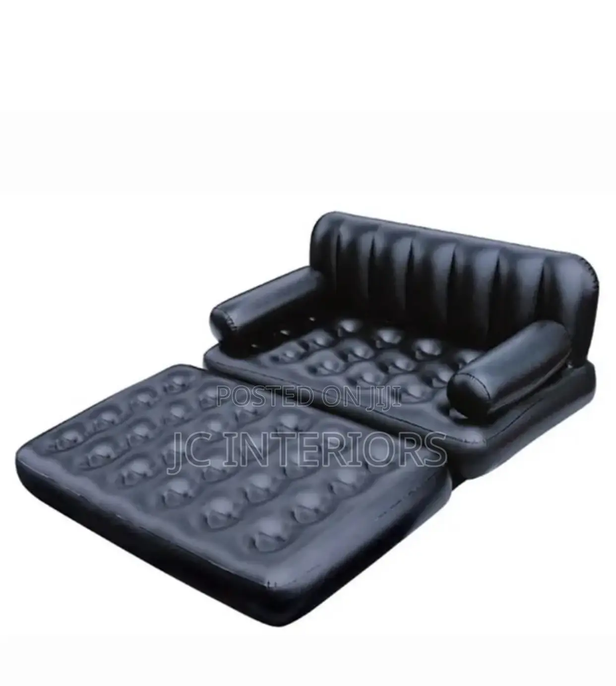 Inflatable Sofa Air Bed Couch With Free Electric Pump Carry Bag