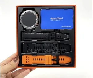 Hainoteko Gps1 Waterproof Smartwatch With GPS Amoled Inbuit Torch