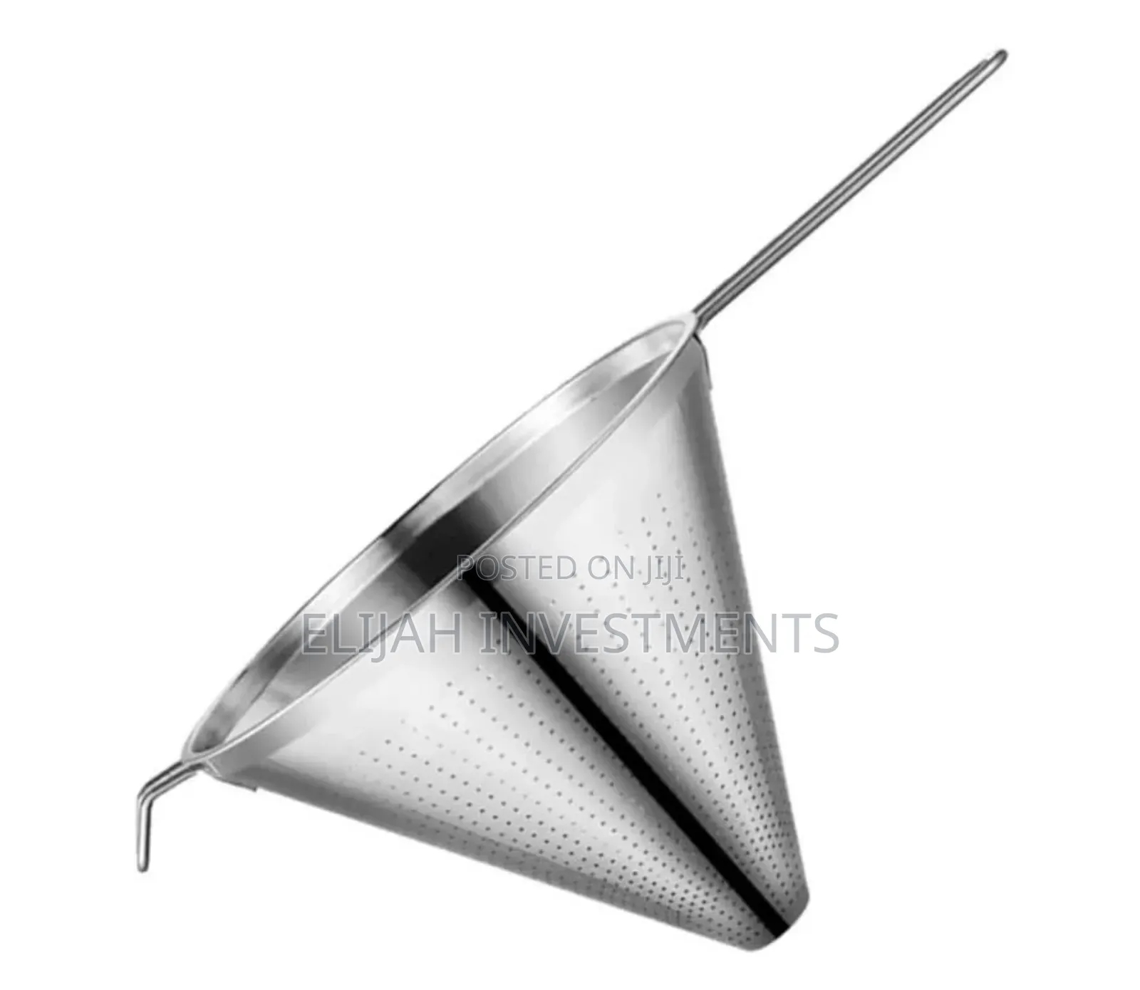 Stainless Steel Funnel With a Built-in Strainer