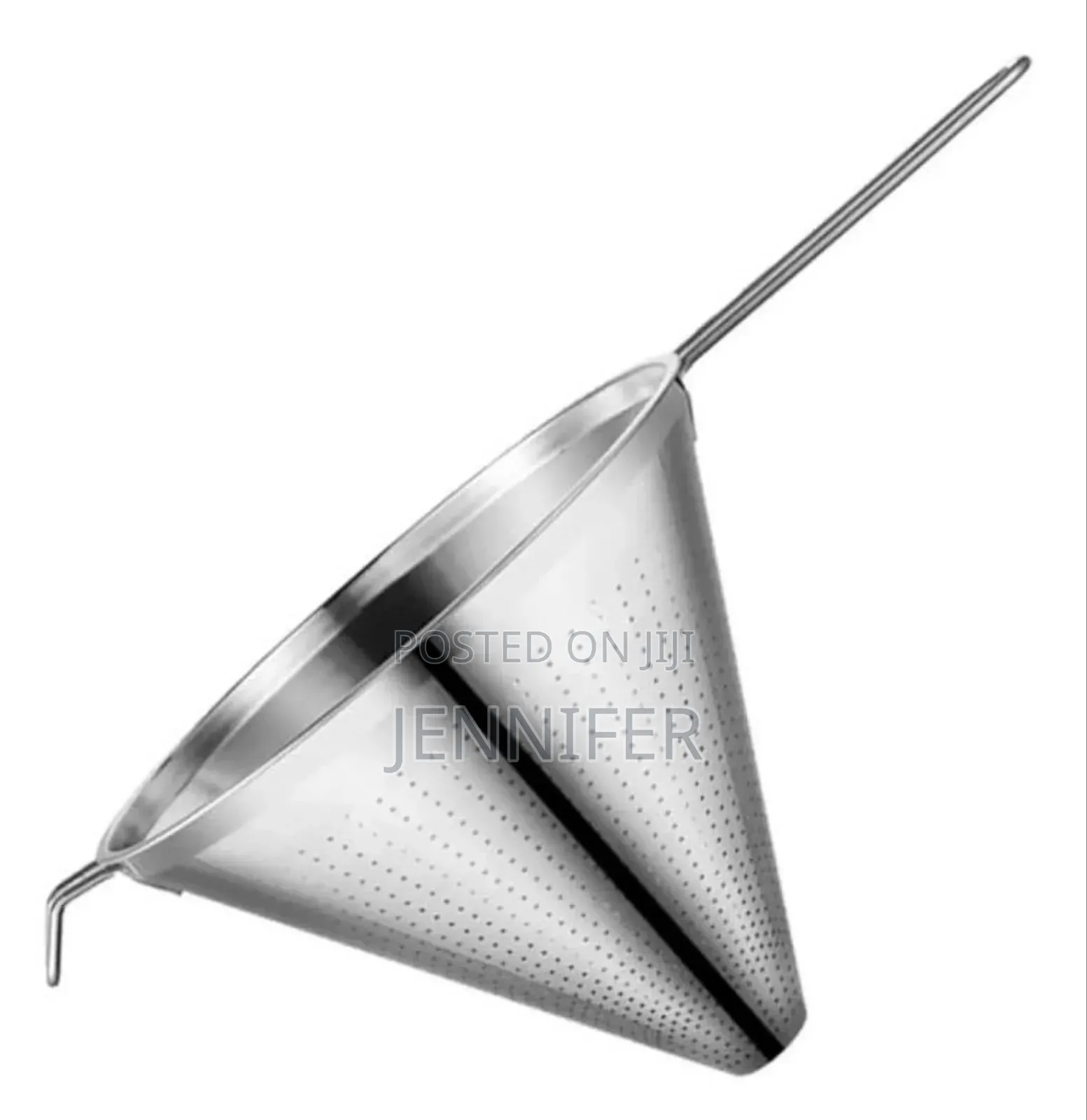 Stainless Steel Funnel With a Built-in Strainer