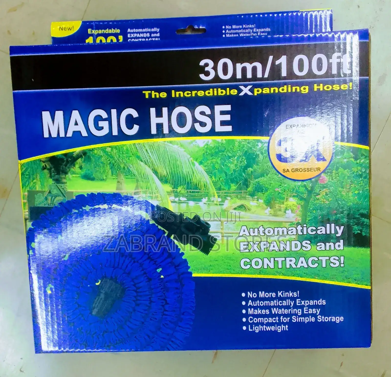 30m100ft Magic Hose/ Water Sprinkler