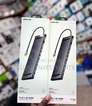 Green Lion 12-in-1 Hdmi Ethernet Usb-C Hub