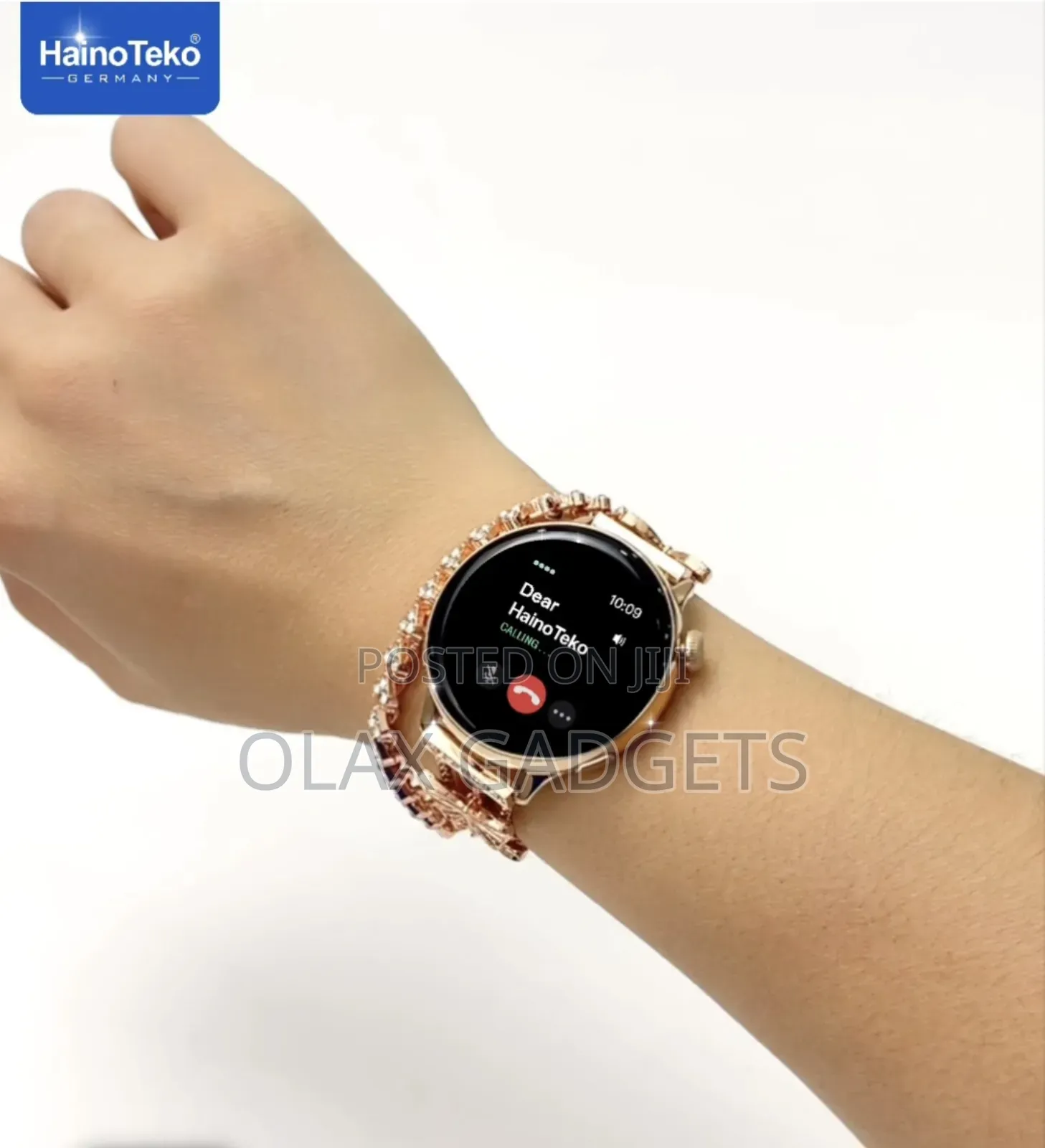 Hainoteko G14 Mini Smart Watch With Stylish Analog Watch and Bracelet