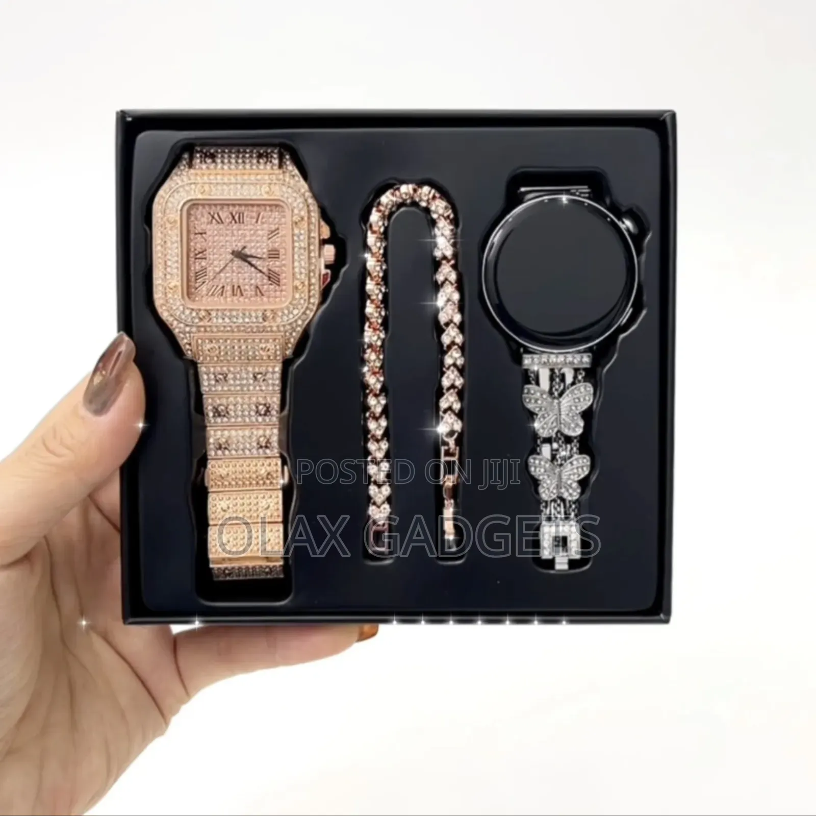 Hainoteko G14 Mini Smart Watch With Stylish Analog Watch and Bracelet