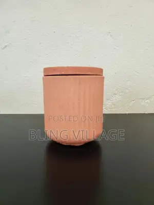 Candle Pottery Jars 150-Ml Assorted Colors Handmade