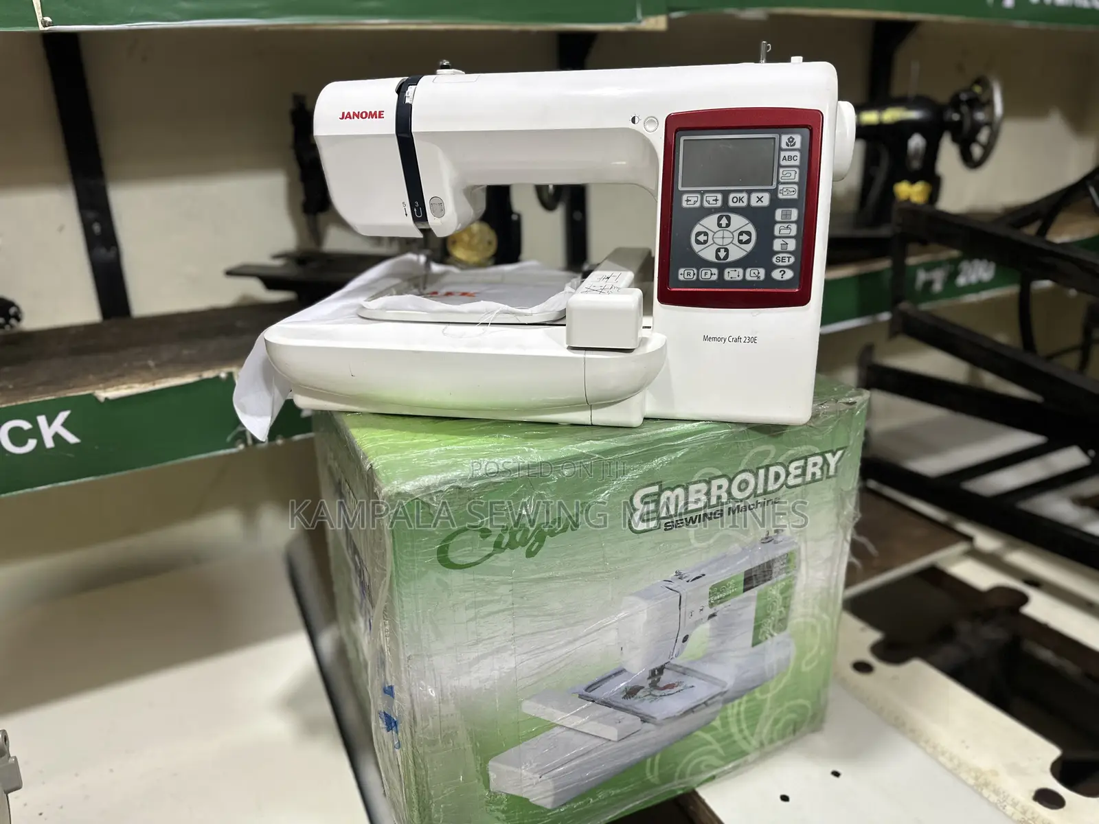 Janome 230e Embroidery Sewing Machines With 4years Warranty