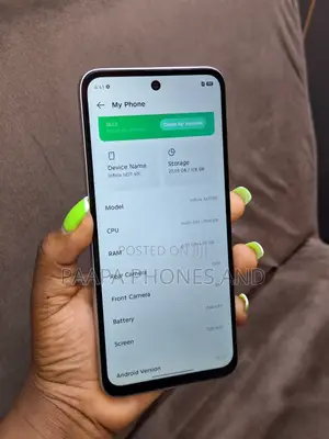 Infinix Hot 60i 128 GB Silver
