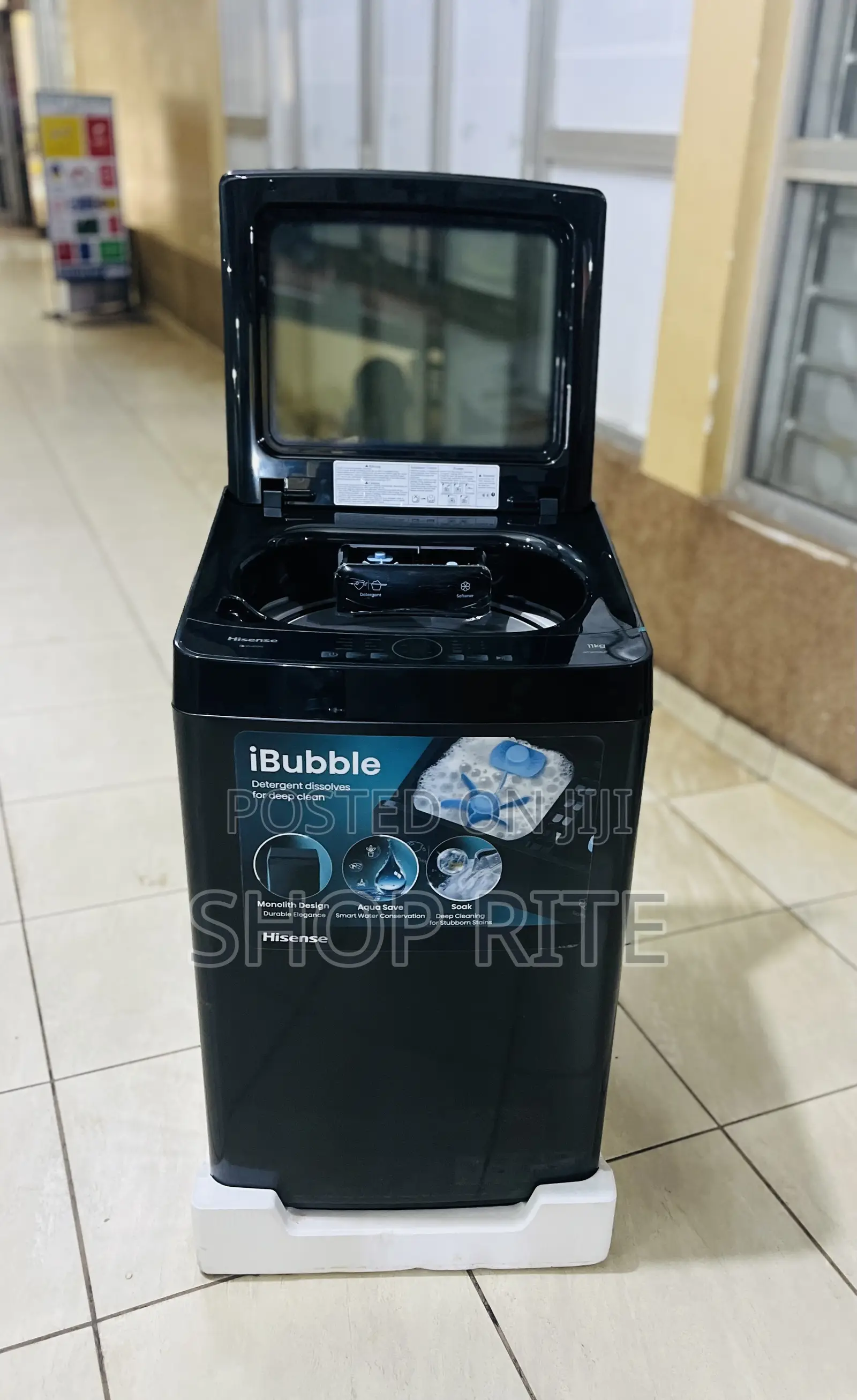 Hisense 11 KGS Top Loader Washing Machine Semi Automatic