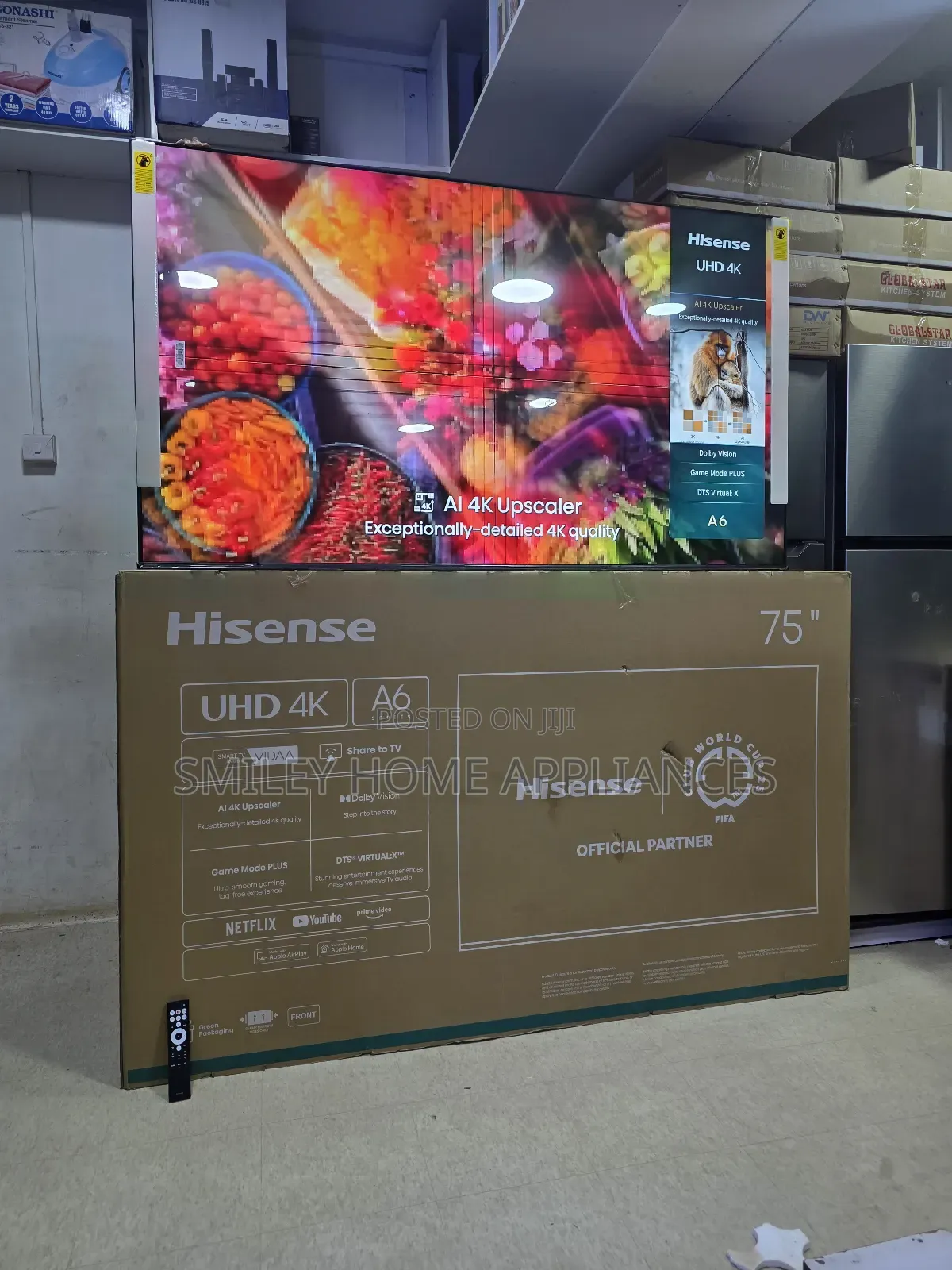 Hisense 75inches A6 Series Uhd4k A6series Vidaa Digital Smart Tv