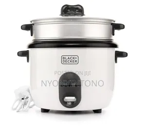 Black Decker 2.8l Top-Quality Rice Cooker With 2yrs Wty
