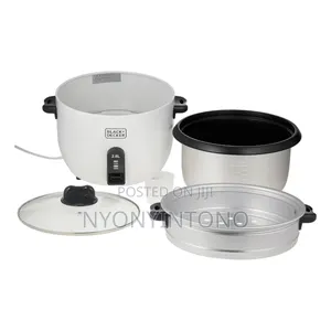 Black Decker 2.8l Top-Quality Rice Cooker With 2yrs Wty