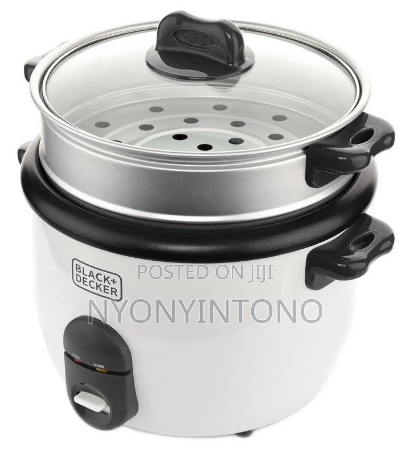 Black Decker 2.8l Top-Quality Rice Cooker With 2yrs Wty