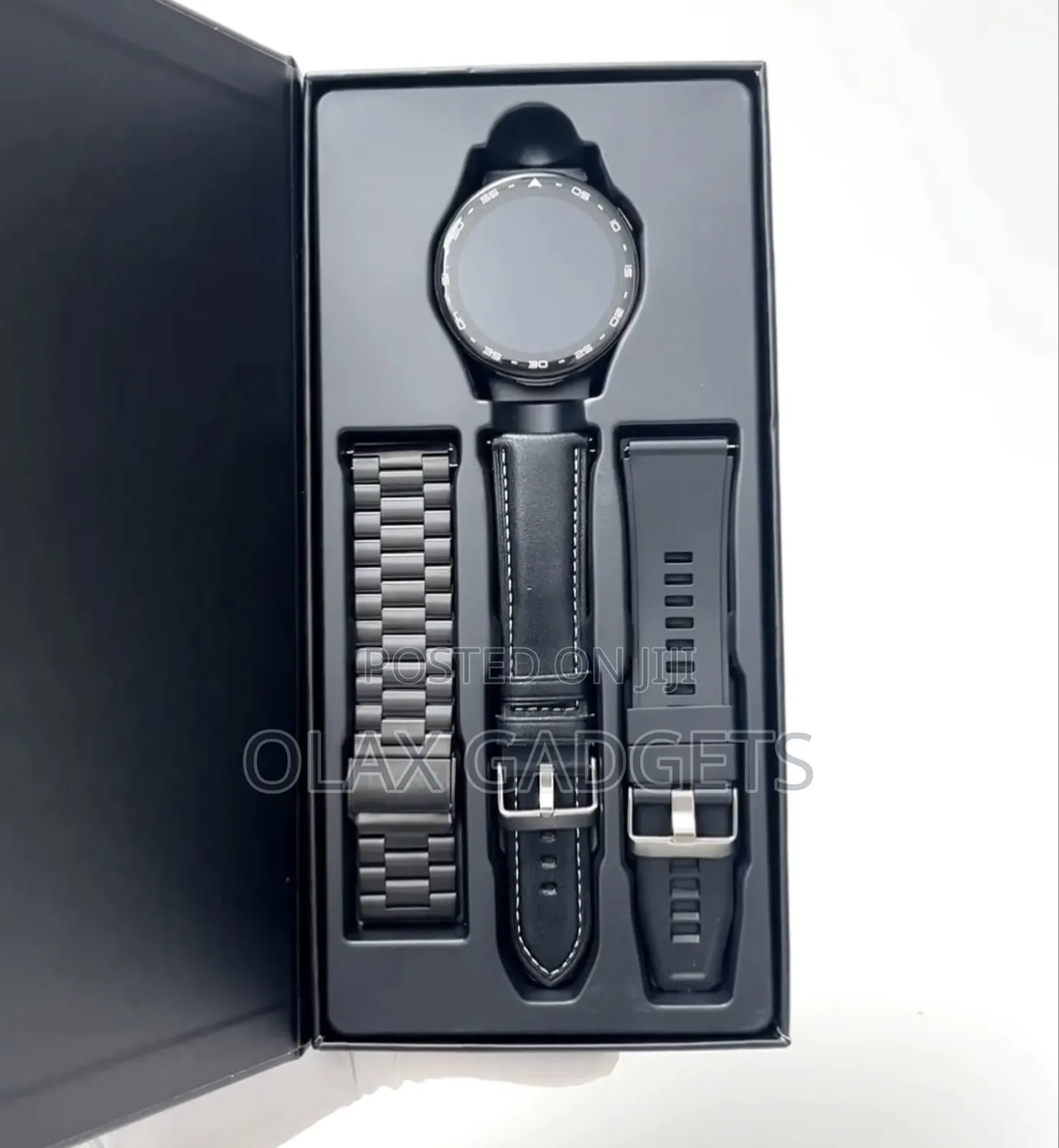 Hainoteko St-7 Waterproof Smart Watch With Earbuds Large Amoled Screen