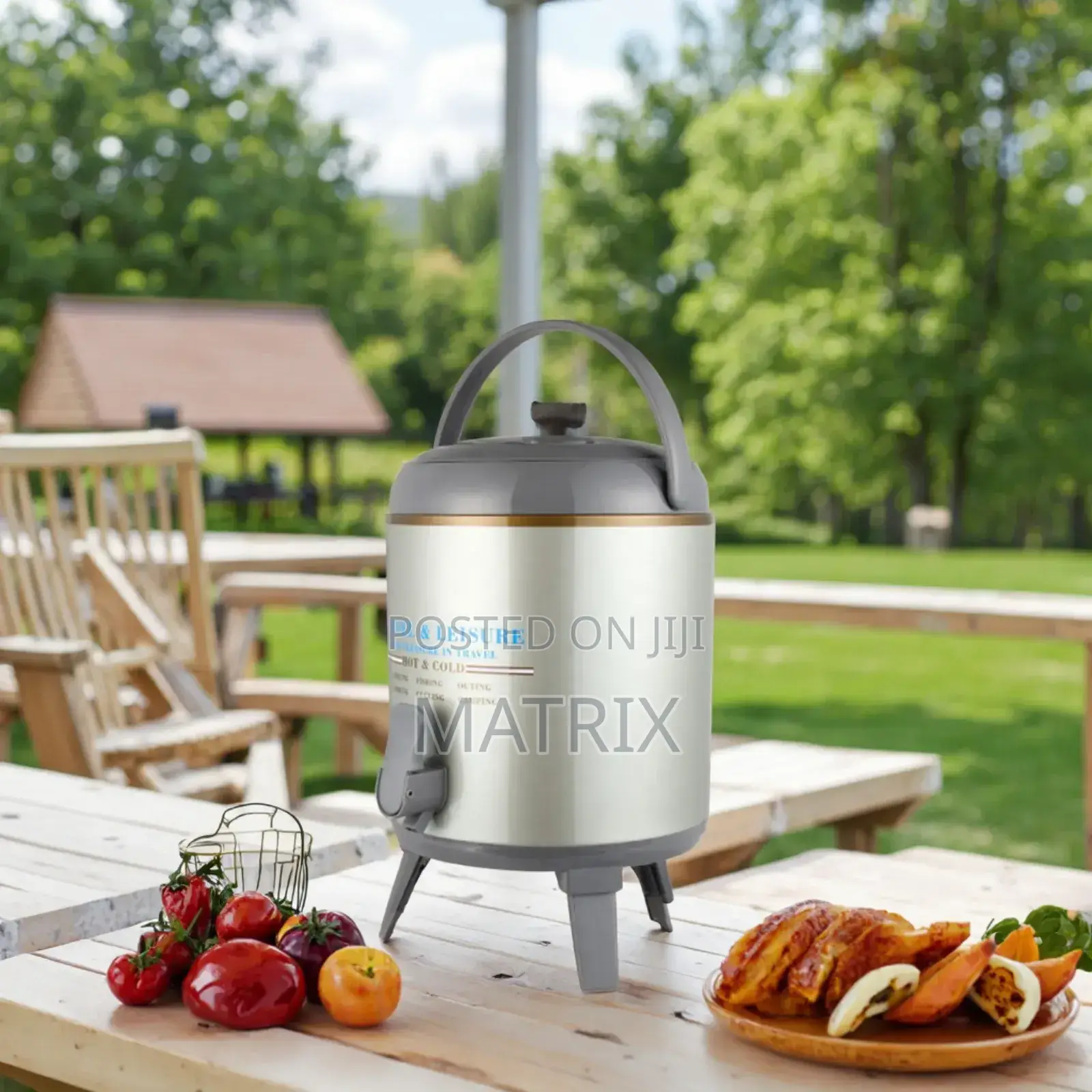 9.5l Stainless Steel Hot Cold Flask With Dispenser
