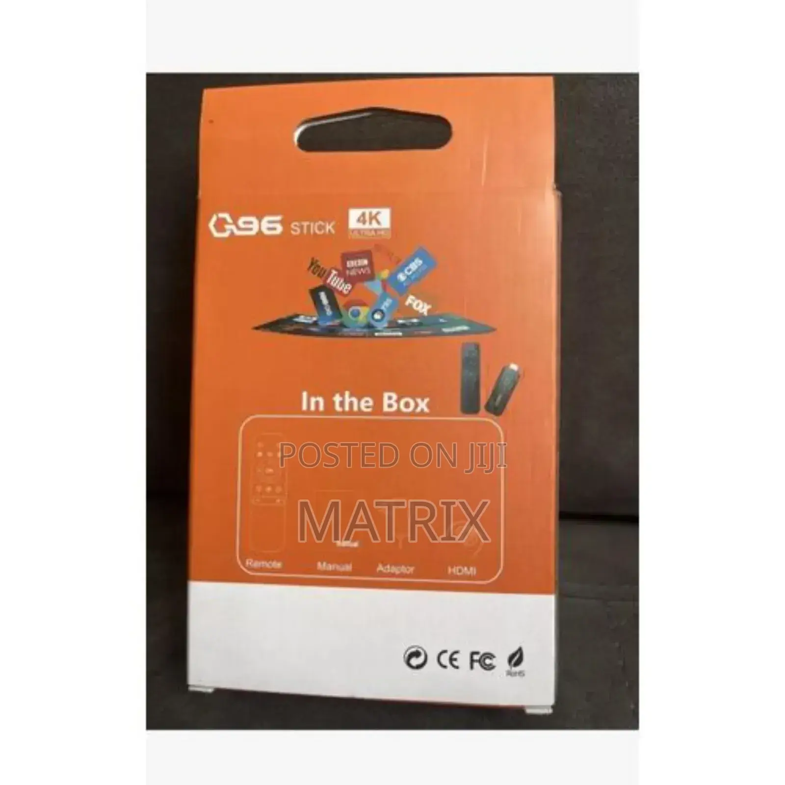 Q6 Android Tv Stick 8gb Ram+128gb Turns a Regular Tv Into a Smart Tv
