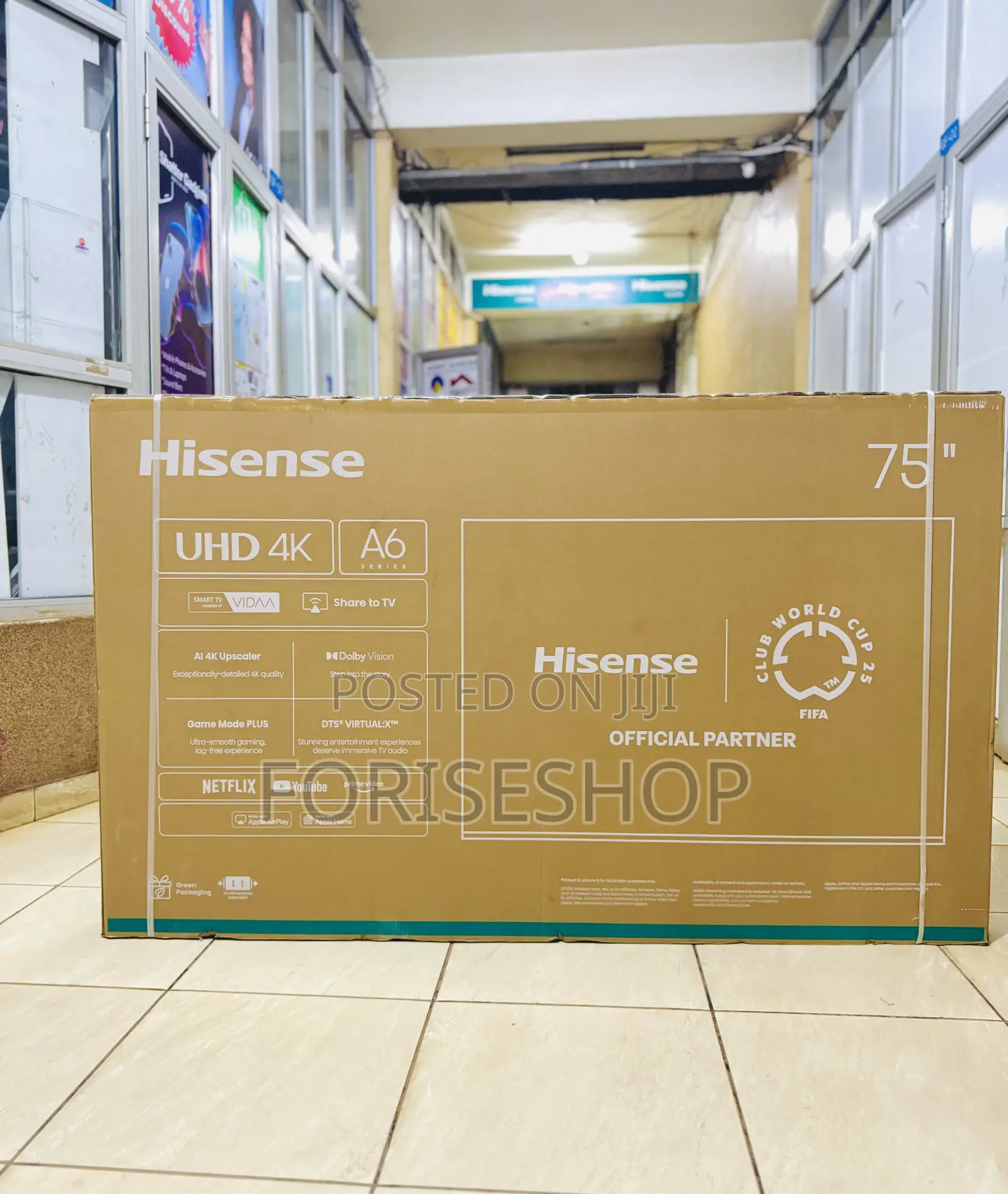 Hisense 75inch Smart 4k Uhd Tv Authentic