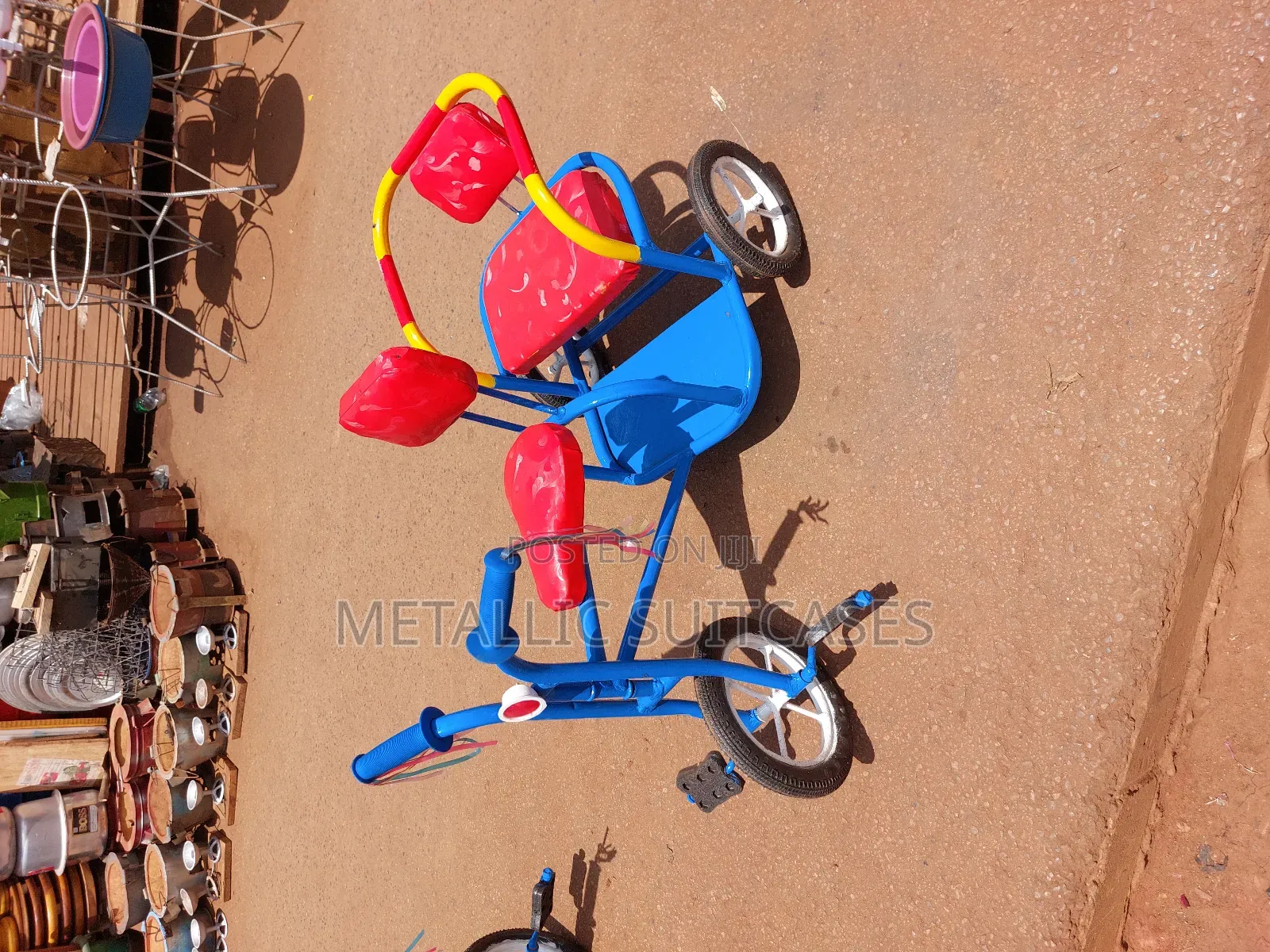 Metallic Tricycles 2 Seat