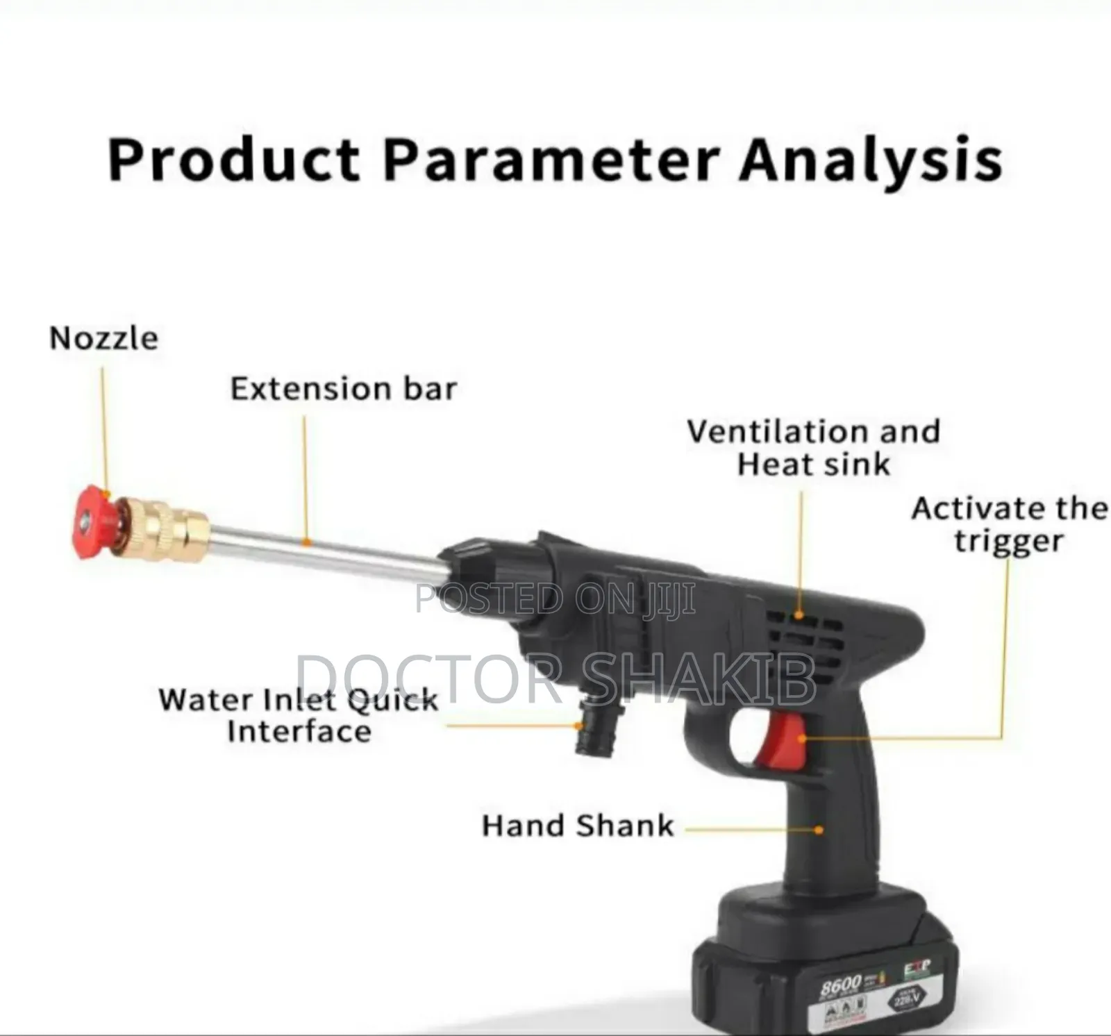 Btand New Rechargeable Portable Water Pump