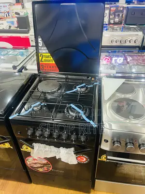 Blueflame 3gas 1 Electric Cooker Metallic Top