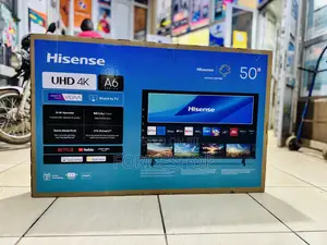 50inch Hisense Smart Flameless Tv Original (New Year Sales)