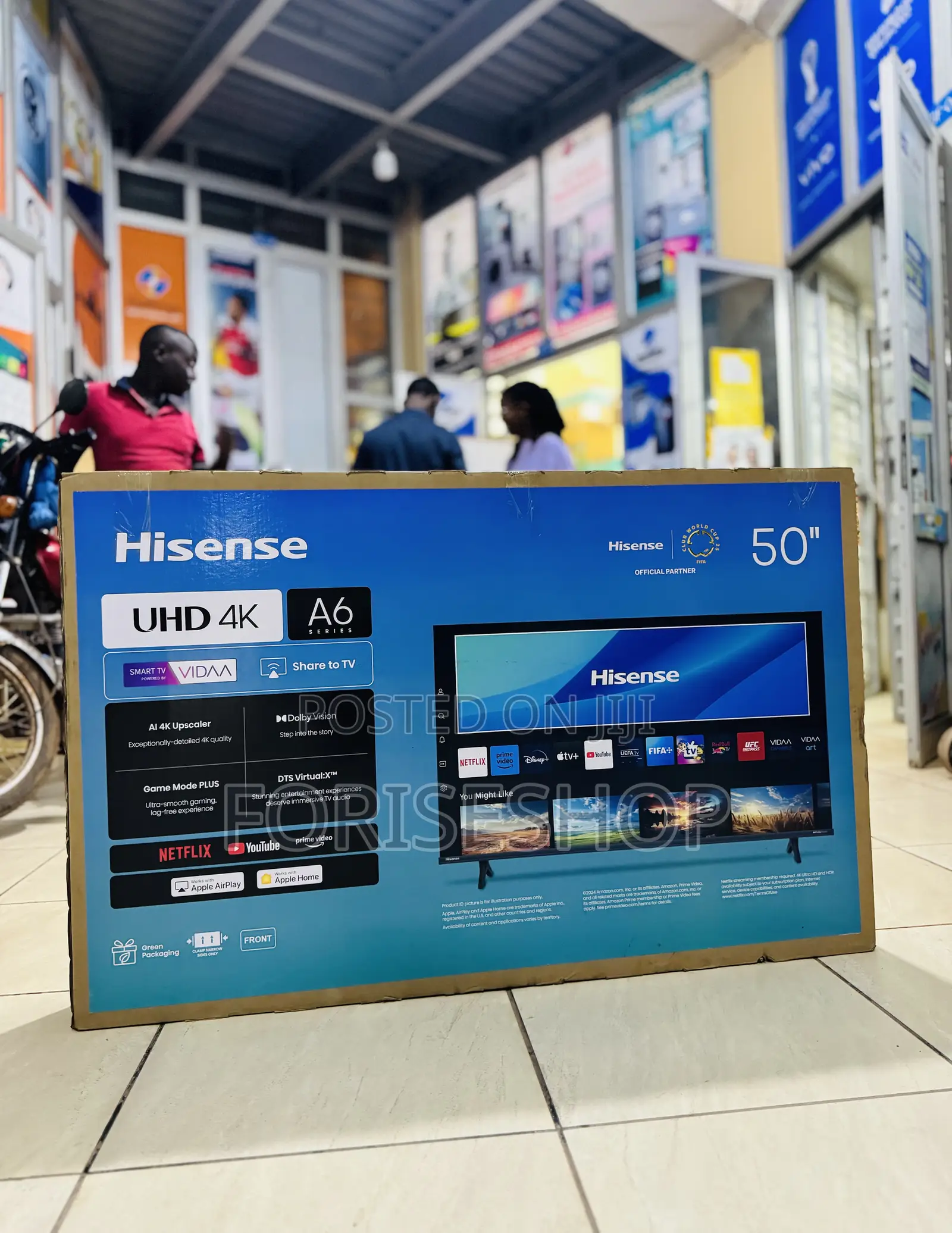 Hisense 50inch Uhd Smart Tvs Brand New
