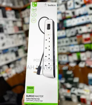 4-Outlet Surge Protection Strip With 2m Power Cord Belkin