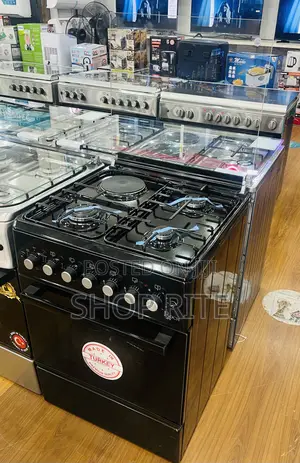 Brand New Roch 3 Gas 1 Electric 60 /60 Cooker