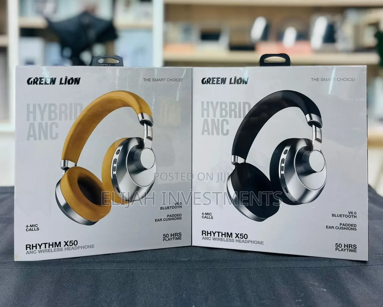 Green Lion Rhythm X50 Anc Wireless Headphone