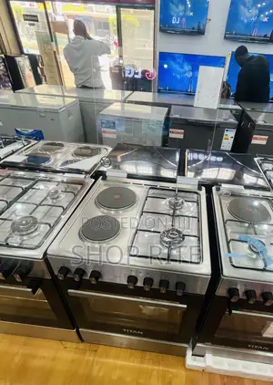 Titan Cooker 2gas 2electric Cooker 60/60 Cm
