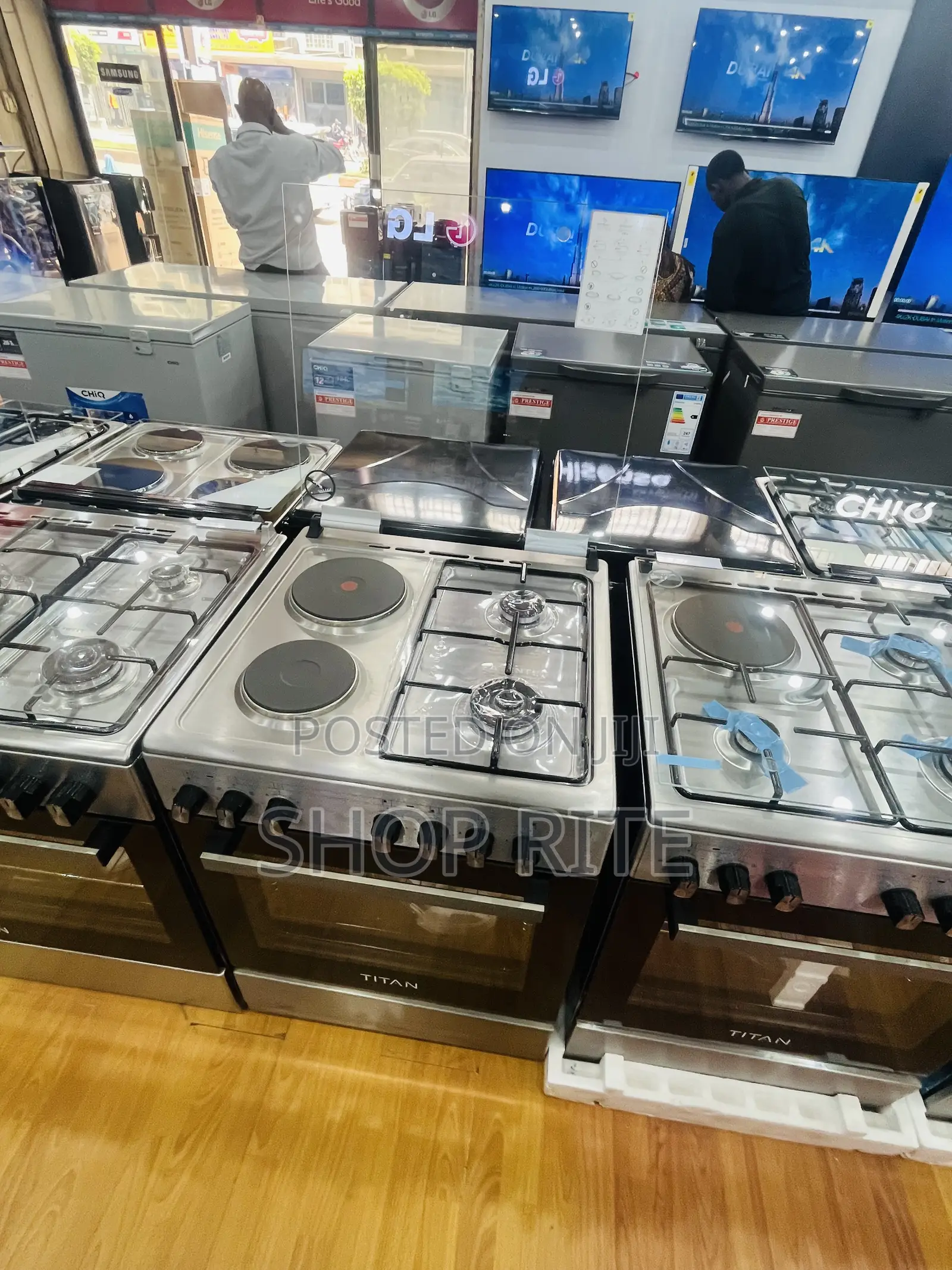 Titan Brand New 2 Gas 2electric 60by 60 Cm
