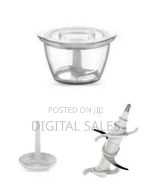 Saachi 1.5l Electric Chopper Egg Beater Bowl Meat Mincer Grinder